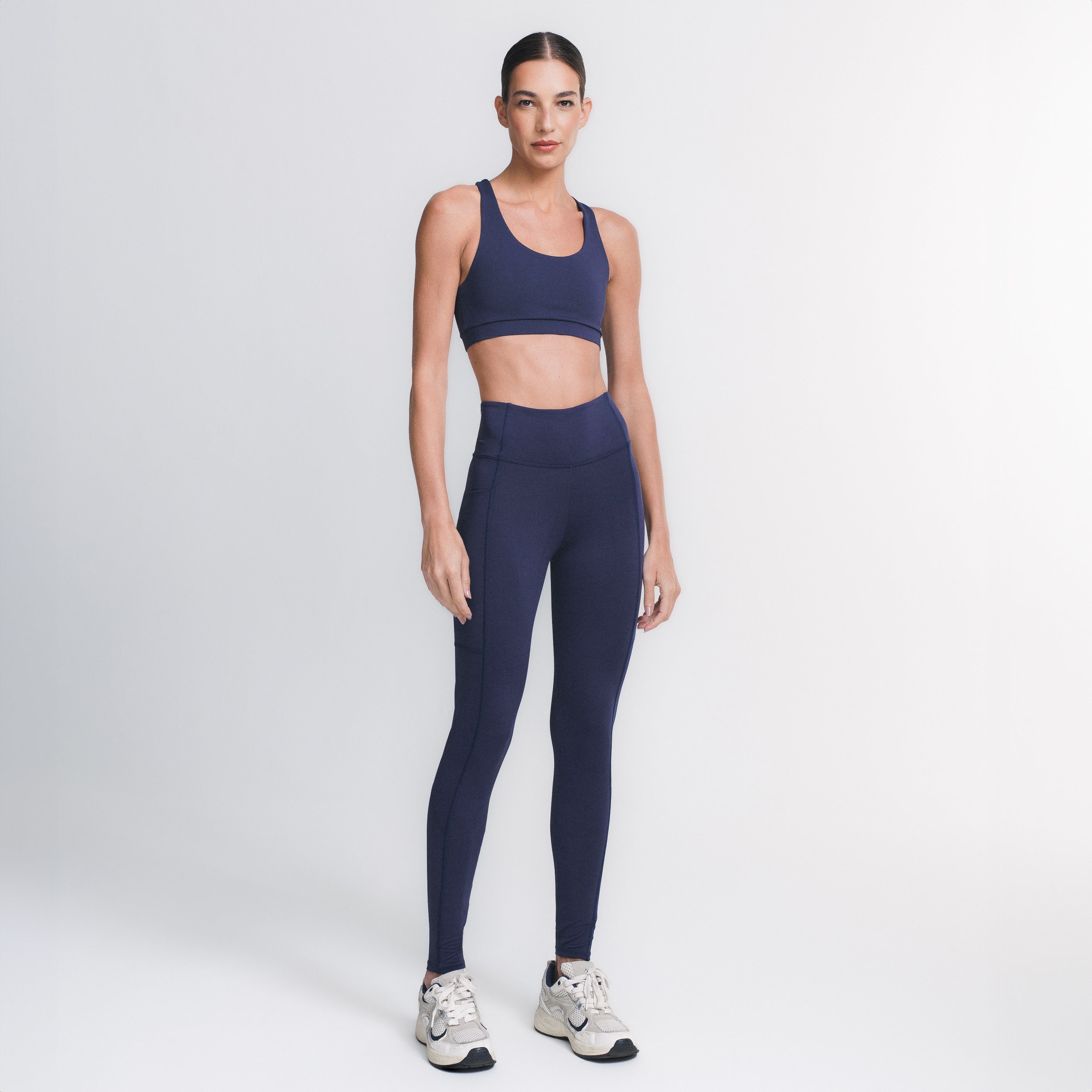moda-plus-size-Kit 4 Calças Leg Gabriela Fitness Lisa Feminina