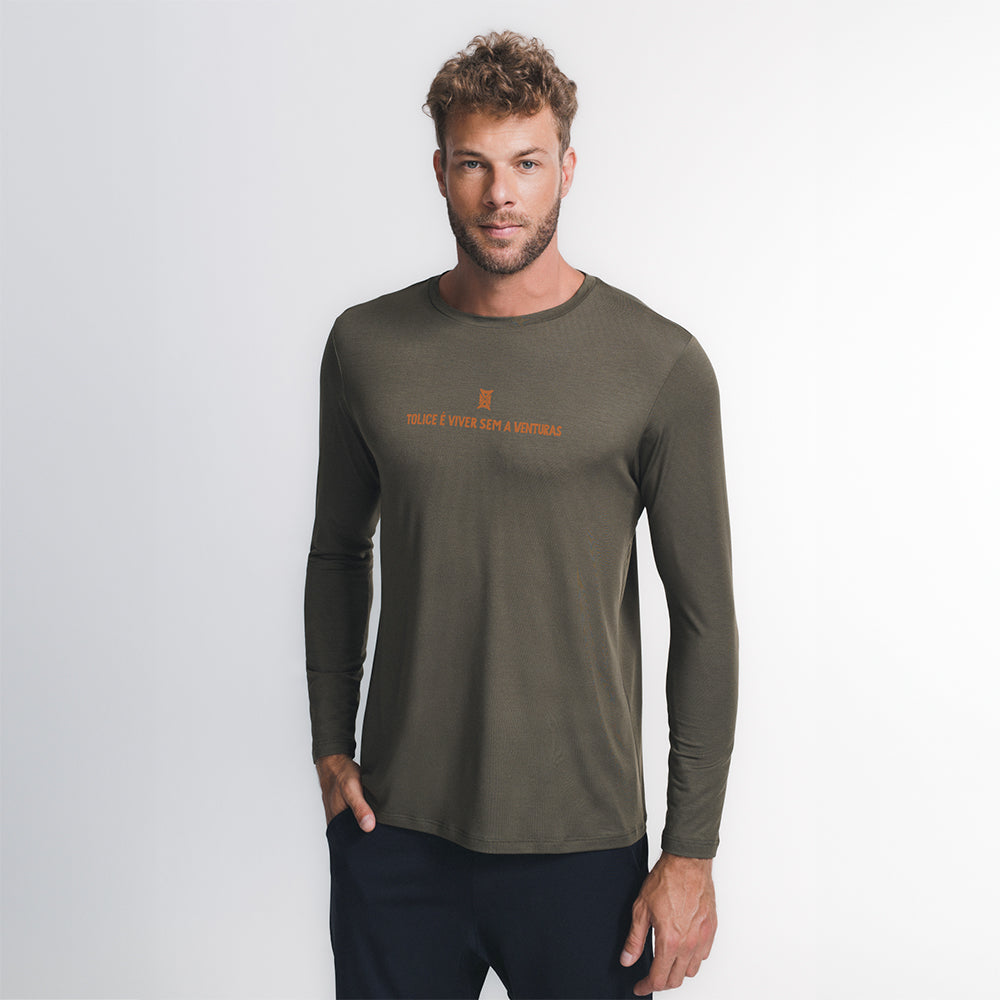 Tech T-shirt Long Sleeve Ventura Viagens Masculino